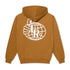 Last Resort Ab Altlas Monogram Hoodie Sweat A Capuche - Golden Brown / White - Streetart.fr